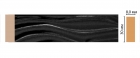 D044-195 ДМ Цветной молдинг DECOMASTER D044-195 ДМ (30*8*2400)