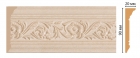 D226-18D ДМ Плинтус потолочный с рисунком DECOMASTER D226-18DДМ (90*20*2400мм) дюрополимер