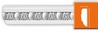 98202F Молдинг с рисунком DECOMASTER 98202F гибкий (50*15*2400мм) полиуретан