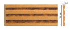 D201-1223 ДМ Пилястра DECOMASTER D201-1223ДМ (100*11*2400мм) дюрополимер