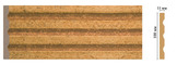D201-58 Пилястра DECOMASTER D201-58 (100*11*2400мм) дюрополимер