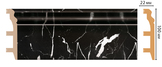 D232-78 Цветной напольный плинтус DECOMASTER D232-78 ШК/14 (100*22*2400 мм)