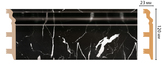 D233-78 Плинтус напольный DECOMASTER D233-78 ШК/8 (120*23*2400мм) дюрополимер