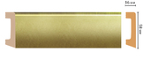 D234-374 Цветной напольный плинтус DECOMASTER D234-374 ШК/15 (58*16*2400 мм)