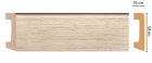 D234-73 Цветной напольный плинтус DECOMASTER D234-73 ШК/15 (58*16*2400 мм)