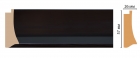 553-195 Багет DECOMASTER 553-195 (57*26*2900мм) дюрополимер