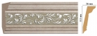 129D-59 Карниз потолочный Decomaster 129D-59 (113*56*2400)