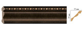 154-56 Плинтус потолочный DECOMASTER 154-56 (77*77*2400мм) дюрополимер