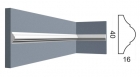 Kr136M молдинг (40*16*2000 мм)/42