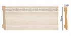 *195-14 Плинтус напольный DECOMASTER 195-14 (95*14*2400мм) дюрополимер