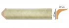 D133-373 ДМ Плинтус потолочный DECOMASTER D133-373ДМ (20*20*2400мм) дюрополимер