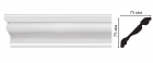 D154 Плинтус потолочный DECOMASTER D154/12 (75*75*2000 мм)