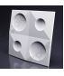 3D Дизайнерская панель из гипса BALANCE 600*600мм, 0,36м2 Artpole