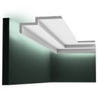C391 карниз фриз профиль потолочный полиуретан (200x6x16)ORAC