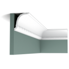 C402F карниз гибкий фриз профиль потолочный полиуретан (200x10,7x9,4)ORAC