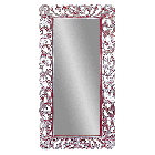 205795 зеркало Флора 100х200 см inside 62х162 см White Silver Red