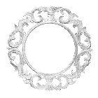 207407. зеркало Рем 70х70 см inside 40х40 см белое серебро 207407. зеркало Рем 70х70 см inside 40х40 см белое серебро