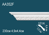 AA352F Карниз с рисунком