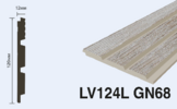  LV124L GN68 Панель стеновая  (120мм х 12мм х 2.7м) полосы рейки дюрополимер HIWOOD
