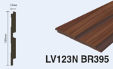  LV123N BR395 Панель стеновая  (120мм х 12мм х 2.7м) полосы рейки дюрополимер HIWOOD
