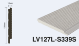  LV127L S339S Панель стеновая  (120мм х 12мм х 2.7м) полосы рейки дюрополимер HIWOOD