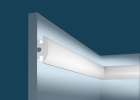 Молдинг MX010 LED, 55х25, 2000мм, Экополимер/11