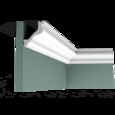 C200F карниз гибкий фриз профиль потолочный полиуретан (200x6,5x5,7)ORAC