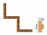 157-1-1223 Декоративный угловой элемент DECOMASTER 157-1-1223 (300*300мм) дюрополимер