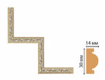 157-1-59 Декоративный угловой элемент DECOMASTER 157-1-59 (300*300мм) дюрополимер
