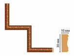 165-1-767 Декоративный угловой элемент DECOMASTER 165-1-767 (300*300мм) дюрополимер